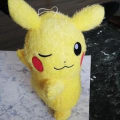 【タグ付美品】ポケモンぬいぐるみ ウィンクピカチュウ 大サイズ