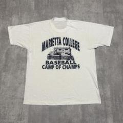 vintage マリエッタ大学　カレッジ　シングルステッチ　Tシャツ　野球