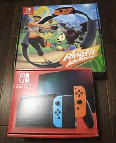 ニンテンドーSwitch本体　 ＋リングフィットアドベンチャー
