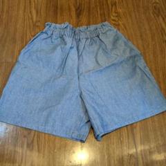 【未使用品】ユニクロ　キュロットパンツ ショートパンツ　140cm