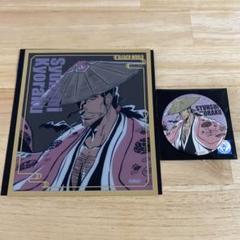 BLEACH WORLD クリアミニ色紙 缶バッジ 京楽春水