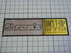 正規品 TOM'S ステッカー 132×38mm 当時物 トムスTOYOTA