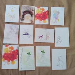 Amazon｜色紙絵 少女絵 子ども絵【いわさきちひろの世界】額装品