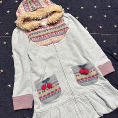 mezzo piano メゾピアノ(mezzo piano)バレエリボン刺しゅう衿