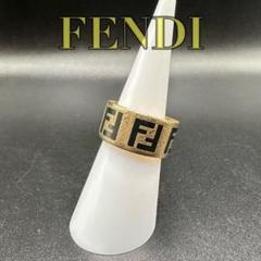 FENDI フェンディ　ウェービング　リング　15号　男女兼用 FENDI フェンディウェービングリング15号男女兼用