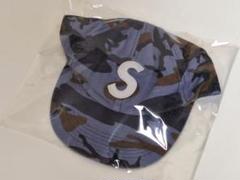 美品　Supreme　Pigment　Coated　S Logo　6-Panel