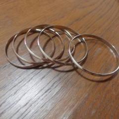 シルバーバングルセット