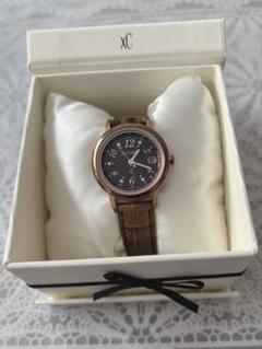 CITIZEN xC クロスシー ピンクゴールド 箱付き ソーラー電波