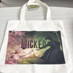 ウィキッド ふたりの魔女　プラチナムザッカ　トートバッグ　白