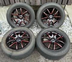 16インチ タイヤホイールセット 4本　中古 美品 中古 4本 スバル 純正 17インチ ホイール セット 7J +55 5H