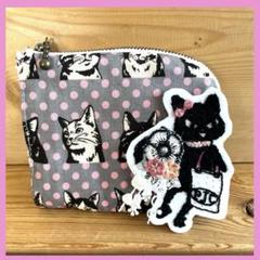 ミナペルホネン  ハンドメイド  オッドアイ  ⭐猫 (*ΦωΦ)   a16 ミナペルホネン ハンドメイド オッドアイ ⭐猫 (*ΦωΦ) a16