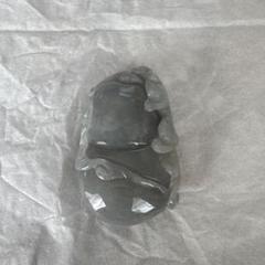 グレー翡翠 ひょうたん ペンダント高さ4.0mm以上