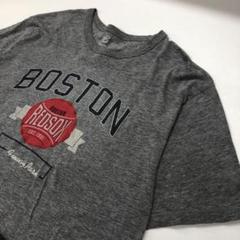 ボストン レッドソックス ベースボールTシャツ グレー メンズ2XL