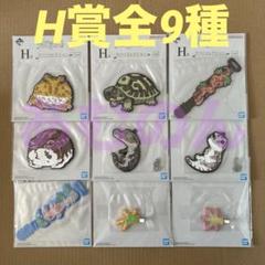 一番くじ 爬虫類＆両生類　H賞 ラバーコレクション　全9種 コンプリート