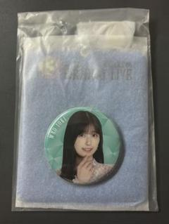 乃木坂46 五百城茉央 缶バッジ 缶バッジホルダー(青) セット