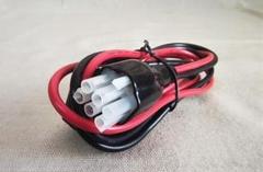 ICOM/YAESU/KENWOOD DC 電源コード 6P 1m 30A