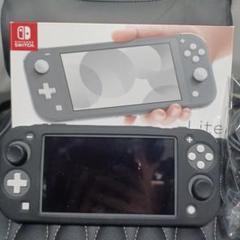 Nintendo Switch Lite グレー 本体 充電器付き - メルカリ