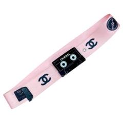 CHANEL/シャネル 2004 カセット テープ ピンク ベルト f_073 CHANEL Pre-Owned 2004 カセット テープ ベルト | ピンク
