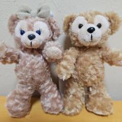 【タグ付き】ダッフィー＆シェリーメイ ぬいぐるみ 東京ディズニーシー限定
