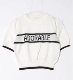 TORTE ADORABLE ロゴニットプルオーバー