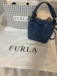 ◆美品◆FURLA コスタンザ2wayショルダーバッグ　ネイビー×ブラック ◇美品◇FURLA コスタンザ2wayショルダーバッグ ネイビー