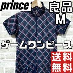 【24時間以内/匿名配送】プリンス レディース 半袖 ゲームワンピース M 総柄