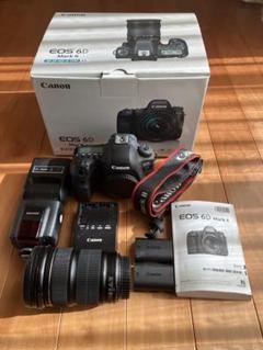 値下げ））Canon EOS 6D Mark2 小型軽量フルサイズ（おまけ付き）