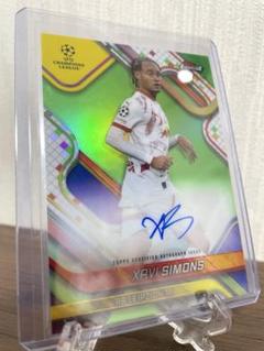 Topps Finest シャビ・シモンズ /99Auto /275