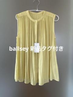 ballsey ノースリーブシャツ イエロー サイズ36