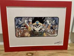 【未開封品】ドラゴンクエスト　複製原画　鳥山明先生のサイン入（印刷） 未開封】ドラゴンクエスト 鳥山明先生 複製サイン入り複製原稿3