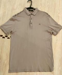 【希少】BURBERRY BLACK LABEL ポロシャツ グレー