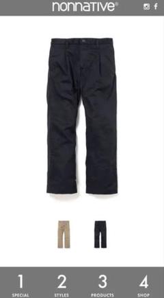 パンツ nonnative DWELLER CHINO TROUSERS 23AW nonnative DWELLER CHINO TROUSERS 23AW - メルカリ