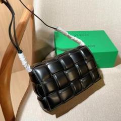 未使用品 BOTTEGA VENETA ブラック編み込みストラップ 未使用品 BOTTEGA VENETA ブラック編み込みストラップ最 安値