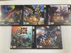 3DS モンスターハンター 3G・4・4G・X・XX 5本セット