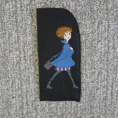 【クロスステッチ❤︎2wayトートバッグ】ハンドメイド サモイロフ クリスマス クロスステッチ❤︎2way大きめトートバッグ】ハンドメイド