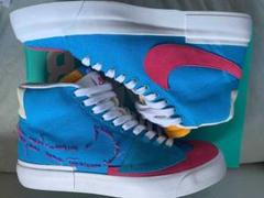 未使用!NIKE SB ZOOM BLAZER MID EDGE "BLUE