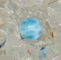 ラリマー 約 9.5mm 粒売り ④