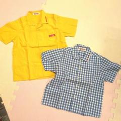 ミキハウス　シャツ　レトロ　セット　まとめ
