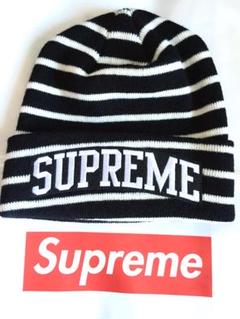 レア・登坂広臣着用!2014F/W Team Stripe Beanie a74
