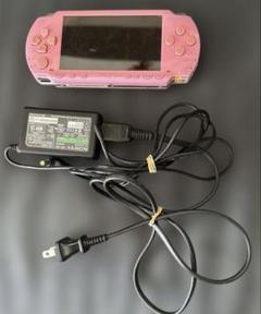 PSP1000ピンク 本体とACアダプター