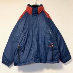 ポロジーンズ ラルフローレン 2トーン ナイロン ダウンジャケット XL 90s ポロジーンズ ラルフローレン 2トーン ナイロン ダウン