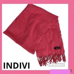 INDIVI インディヴィ　マフラー　サーモンピンク 2025年最新】INDIVI 割引オプション：通常商品 マフラーの人気