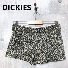 DICKIES ディッキーズ レディース レオパードショートパンツ w28
