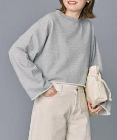 バビロン　BABYLONE　カットオフショートスウェット　グレー BABYLONE｜カットオフショートスウェット | Rakuten Fashion