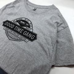 GILDAN タバコ 葉巻 半袖Tシャツ グレー メンズL