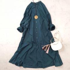 美品♪ グラフペーパー Band Collar Oversized シャツドレス