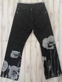 24ss SHOOP STUDIOUS別注 花柄プリントデニムパンツ