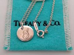 ティファニー TIFFANY イニシャルS ノーツレター ネックレス