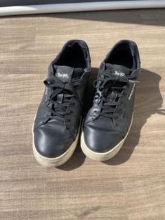 COACH ブラック ローカットスニーカー　9D