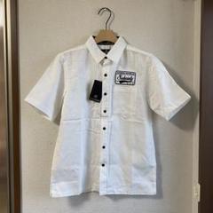 新品 Subciety EMBLEM SHIRT S/S ホワイト S